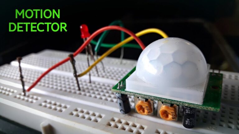 Make a Motion Detector With a PIR Sensor