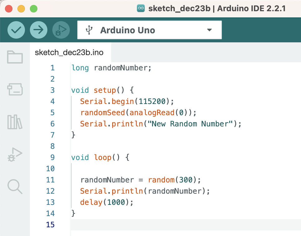 Arduino randomizer project
