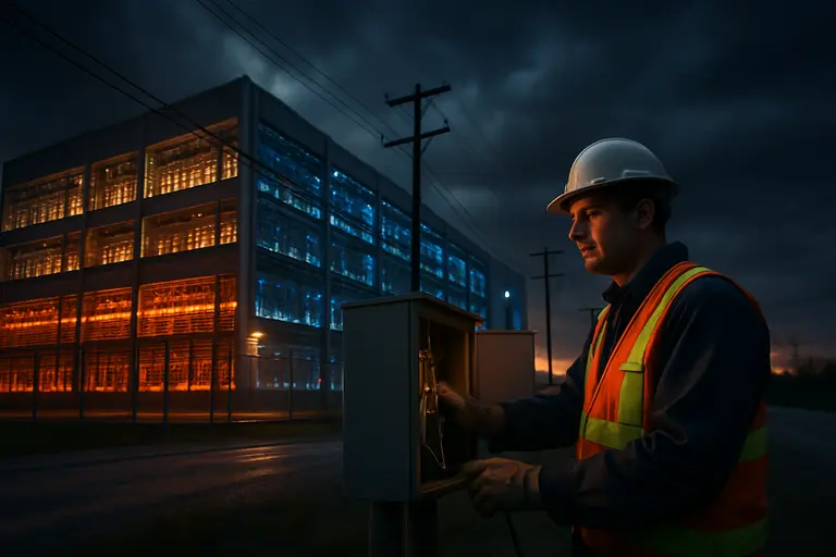 Electrical switchgear and cabling supporting a data center power room