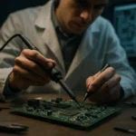 Starfire SoC concept shown as a compact processor for spacecraft electronics